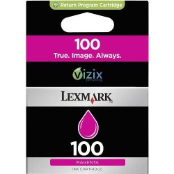 Lexmark 100-14N0901E Kırmızı Kartuş - Orijinal - Thumbnail