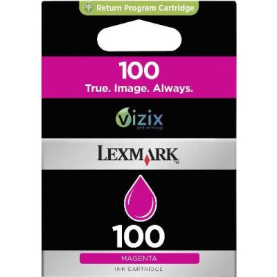 Lexmark 100-14N0901E Kırmızı Kartuş - Orijinal