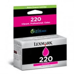 Lexmark - Lexmark 220-14L0087A Kırmızı Kartuş - Orijinal