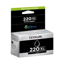Lexmark 220XL-14L0174A Yüksek Kapasiteli Siyah Kartuş - Orijinal - Thumbnail