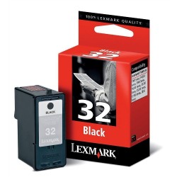 Lexmark 32-18CX032E Siyah Kartuş - Orijinal - Thumbnail
