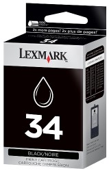 Lexmark 34-18C0034E Siyah Kartuş - Orijinal - Thumbnail