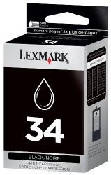 Lexmark 34-18C0034E Siyah Kartuş - Orijinal
