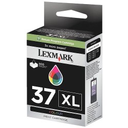 Lexmark 37XL-18C2180E Yüksek Kapasiteli Renkli Kartuş - Orijinal - Thumbnail