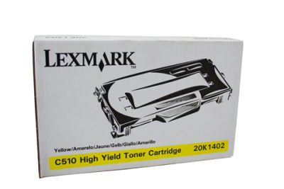 Lexmark C510-20K1402 Sarı Toner - Orijinal