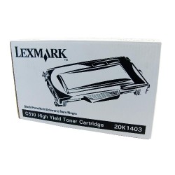 Lexmark - Lexmark C510-20K1403 Siyah Toner - Orijinal