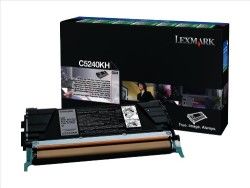 Lexmark C524-C5240KH Yüksek Kapasiteli Siyah Toner - Orijinal