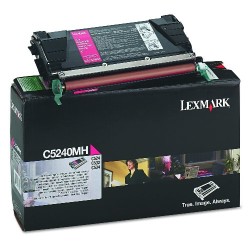 Lexmark C524-C5240MH Yüksek Kapasiteli Kırmızı Toner - Orijinal - Thumbnail