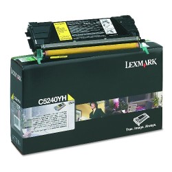 Lexmark C524-C5240YH Yüksek Kapasiteli Sarı Toner - Orijinal - Thumbnail