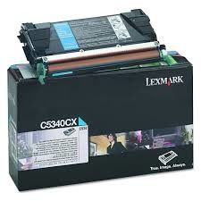 Lexmark C534-C5340CX Ekstra Yüksek Kapasiteli Mavi Toner - Orijinal