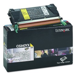 Lexmark C534-C5340YX Ekstra Yüksek Kapasiteli Sarı Toner - Orijinal - Thumbnail