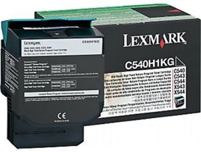 Lexmark C540-C540H1KG Yüksek Kapasiteli Siyah Toner - Orijinal