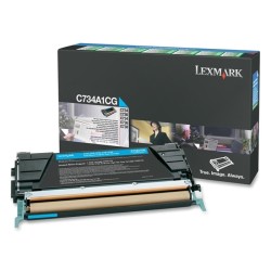 Lexmark C734-C734A1CG Mavi Toner - Orijinal - Thumbnail