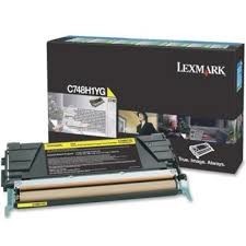 Lexmark C748-C748H1YG Yüksek Kapasiteli Sarı Toner - Orijinal - Thumbnail