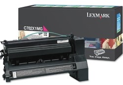 Lexmark - Lexmark C782-782X1MG Ekstra Yüksek Kapasiteli Kırmızı Toner - Orijinal