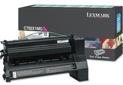 Lexmark C782-782X1MG Ekstra Yüksek Kapasiteli Kırmızı Toner - Orijinal