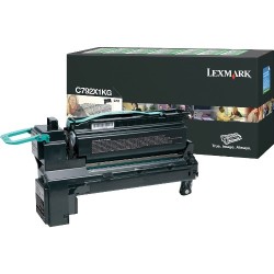 Lexmark - Lexmark C792-C792X1KG Yüksek Kapasiteli Siyah Toner - Orijinal