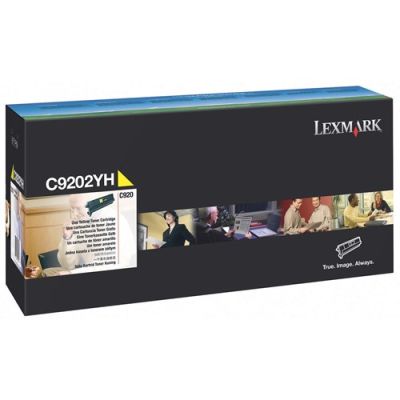 Lexmark C920-C9202YH Sarı Toner - Orijinal
