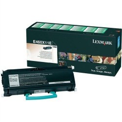 Lexmark E460-E460X11E Ekstra Yüksek Kapasiteli Toner - Orijinal - Thumbnail