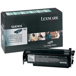 Lexmark T420-12A7415 Yüksek Kapasiteli Toner - Orijinal - Thumbnail