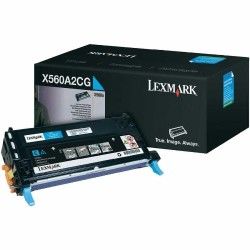 Lexmark X560-X560A2CG Mavi Toner - Orijinal