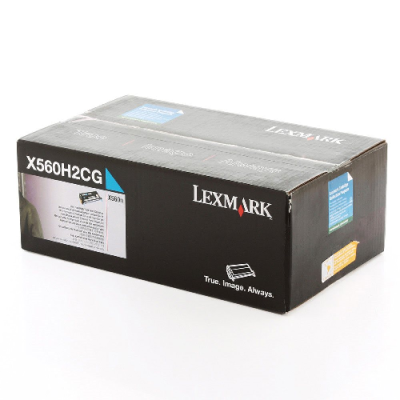 Lexmark X560-X560H2CG Yüksek Kapasiteli Mavi Toner - Orijinal