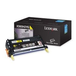 Lexmark X560-X560H2YG Yüksek Kapasiteli Sarı Toner - Orijinal