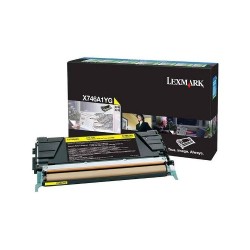 Lexmark X746-X746A1YG Sarı Toner - Orijinal - Thumbnail