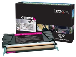 Lexmark - Lexmark X748-X748H1MG Yüksek Kapasiteli Kırmızı Toner - Orijinal