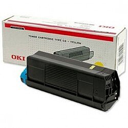 OKI 42127405 Sarı Orijinal Toner - C5100 / C5200