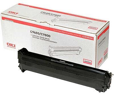 OKI 42918106 Kırmızı Orijinal Drum Ünitesi - C9600 / C9650 / C9655 - 1