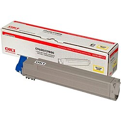 OKI 42918961 Sarı Orijinal Toner - C9600 / C9800