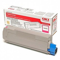 OKI 43324422 Kırmızı Orijinal Toner - C5800 / C5900