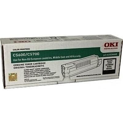 OKI 43324440 Siyah Orijinal Toner - C5600 / C5700 - 1