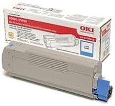 OKI 43324443 Mavi Orijinal Toner - C5800 / C5900 - 1
