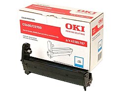 OKI 43381707 Mavi Orijinal Drum Ünitesi - C5600 / C5700