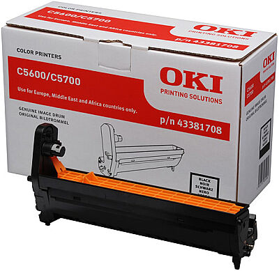 OKI 43381708 Siyah Orijinal Drum Ünitesi - C5600 / C5700 - 1