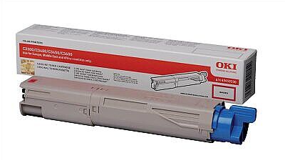 OKI 43459330 Kırmızı Orijinal Toner - C3300 / C3400 - 1