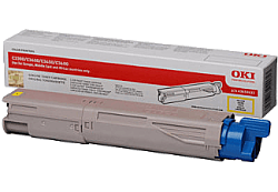 OKI 43459345 Sarı Orijinal Toner - C3300 / C3400
