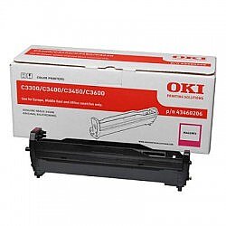 OKI 43460206 Kırmızı Orijinal Drum Ünitesi - C3300/ C3400