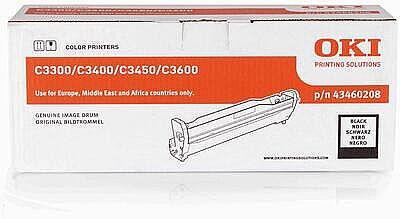 OKI 43460208 Siyah Orijinal Drum Ünitesi - C3300 / C3400 - 1