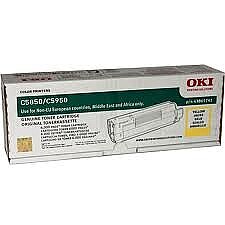OKI 43865741 Sarı Orijinal Toner - C5850 / C5950