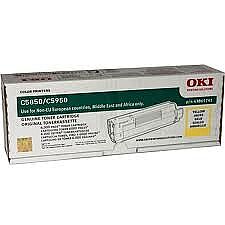 OKI 43865741 Sarı Orijinal Toner - C5850 / C5950 - 1