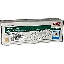 OKI 43865743 Mavi Orijinal Toner - C5850 / C5950 - 1