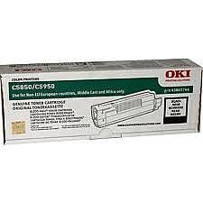 OKI 43865744 Siyah Orijinal Toner - C5850 / C5950