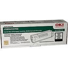 OKI 43865744 Siyah Orijinal Toner - C5850 / C5950 - 1