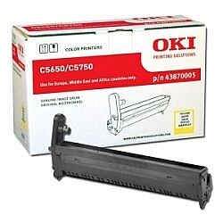 OKI 43870005 Sarı Orijinal Drum Ünitesi - C5650 / C5750 - 1