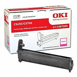 OKI 43870006 Kırmızı Orijinal Drum Ünitesi - C5650 / C5750