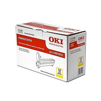 OKI 43870021 Sarı Orijinal Drum Ünitesi - C5850 / C5950 - 1