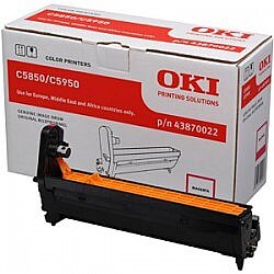 OKI 43870022 Kırmızı Orijinal Drum Ünitesi - C5850 / C5950